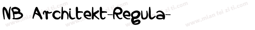 NB Architekt-Regula字体转换